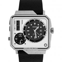 นาฬิกา Diesel รุ่น DZ7242 Time Zone Analog-Digital นาฬิกาข้อมือผู้ชาย สายหนัง ของแท้ ประกันศูนย์ไทย 2 ปี ส่งพร้อมกล่อง และใบรับประกัน