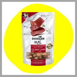 Dogster ขนมฟรีซดราย ตับวัว 40g