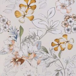 กระเบื้องภาพชุดลายดอกไม้ใบไม้ 60x120cm ฟลอรัลแฟนตาซี3-B (FLORAL FANTASY3-B)