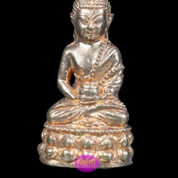 พระกริ่งบรมวงศ์ รุ่นแรก เนื้อชนวนแก่เงินก้นอุดผงและเกศา พระมหาเป็นหนึ่ง วัดบรมวงศ์อิศวรารามวรวิหาร จ.อยุธยา