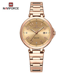 นาฬิกา Naviforce รุ่น NF5033 RG ของแท้ รับประกันศูนย์ 1 ปี ส่งพร้อมกล่อง และใบรับประกันศูนย์ ราคาถูกที่สุด