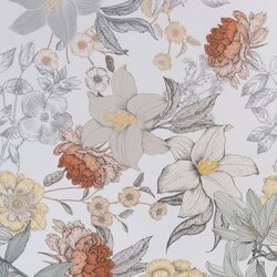 กระเบื้องภาพชุดลายดอกไม้ใบไม้ 60x120cm ฟลอรัลแฟนตาซี2-B (FLORAL FANTASY2-B)