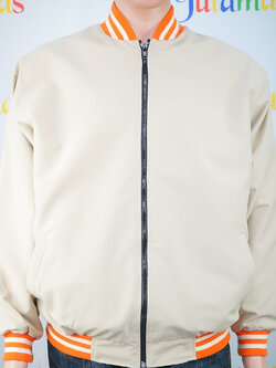 College Jacket 8 เสื้อแจ็คเก็ตสีกากีสไตล์วัยรุ่น