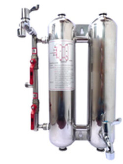 เครื่องกรองน้ำ สแตนเลส 2 คอลัมน์