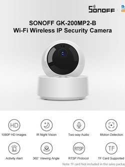 SONOFF GK-200MP2-B กล้องวงจรปิด 1080P (ใช้กับแอพ eWeLink)