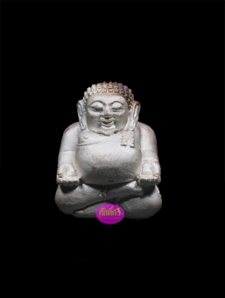 พระสังกัจจายน์ พ่อท่านเชื่อง วัดบางบ่อ จ.นครศรีธรรมราช เนื้อเงิน