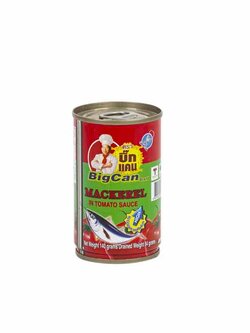Caned fish mackerel size 140 g - Big can