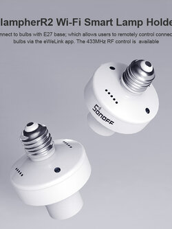 Sonoff Slampher WiFi&RF 433 Mhz ( ไม่รวม รีโมท )