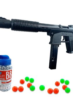 ปืนของเล่น ปืนอัดลม สีดำ ยาว 40cm