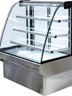 ตู้แช่เค้ก แบบกระจกโค้ง ขนาด 120ซม. รุ่น CK-C120