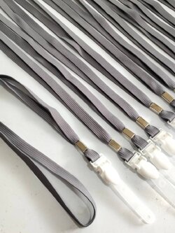 สายคล้องเปล่า รุ่นวิน สีเทา