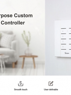 SONOFF RM433 Remote Controller 8 ปุ่ม พร้อมฐานวาง ครบชุด