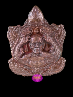 เหรียญพญาเต่ารับทรัพย์ เนื้อทองแดงผิวไฟ หลวงพ่อพัฒน์ วัดห้วยด้วน จ.นครสวรรค์