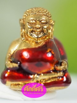 พระสังกัจจายน์เนื้อทองชนวนลงยาจีวร รุ่นมหาลาภมหาบารมี หลวงพ่อโปร่ง วัดถ้ำพรุตะเคียน จ.ชุมพร