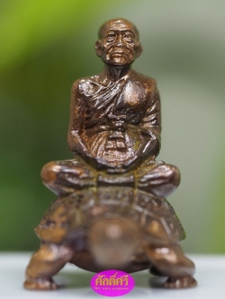 พญาเต่าเรือนมหาโภคทรัพย์ อายุยืน ๘๙ เนื้อนวโลหะ ตะกรุดทองคำแท้ หลวงพ่อโปร่ง วัดถ้ำพรุตะเคียน จ.ชุมพร