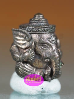 พระพิฆเนศเนื้อนวโลหะ รุ่นมงคลจักรวาล เสาร์๕ วัดบางพระ จ.นครปฐม ปี 2557