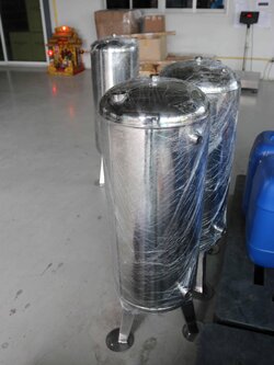 ถังอัดแรงดันสแตนเลส500ลิตร