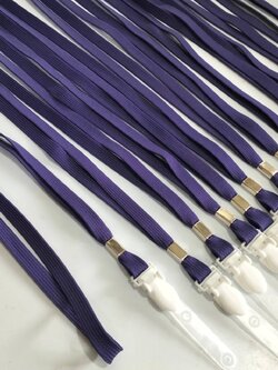 สายคล้องเปล่า รุ่นวิน สีม่วงเข้ม