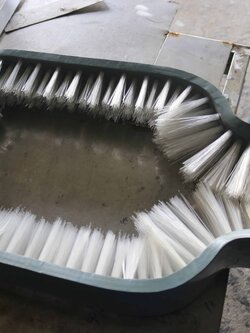 แปรงเครื่องล้างถังภายนอก (Machine Brush)