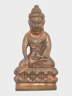 พระกริ่งสิงหบุราจารย์ หลวงพ่อจรัญ วัดอัมพวัน จ.สิงห์บุรี เนื้อนวโลหะ รุ่นเจริญพร ปี 2554