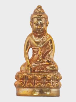 พระกริ่งสิงหบุราจารย์ หลวงพ่อจรัญ วัดอัมพวัน จ.สิงห์บุรี เนื้อทองแดง รุ่นเจริญพร ปี 2554