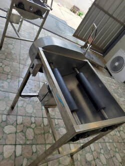 เครื่องล้างถังภายนอก1หัวรุ่นใช้มือล้าง