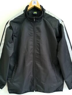 Reflex Sport Jacket 6410 เสื้อแจ็คเก็ตสีดำติดเทปสะท้อนแสงสไตล์สปอร์ต