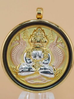 กรอบใส่เหรียญ กรอบสแตนเลสเลเซอร์ งานดี (ราคาเฉพาะกรอบ) ขนาด 4 ซม. ฝาปิดแบบเกลียว