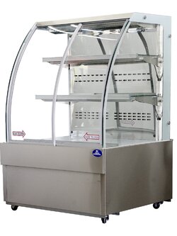 ตู้โชว์เค้กเปิดหน้า / บานกระจกเลื่อนสไลด์เปิดด้านหน้า / รุ่น SUC-900S