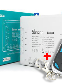 Sonoff 4CH Pro R3 ( 433 MHz) + Remote Controller