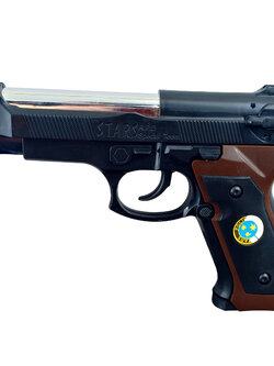 ปืนของเล่น ปืนอัดลม ทรงปืนสั้น สีดำ