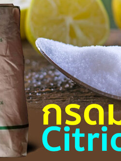 กรดซิตริกโมโนไฮเดรตหรือกรดมะนาวชนิดผง