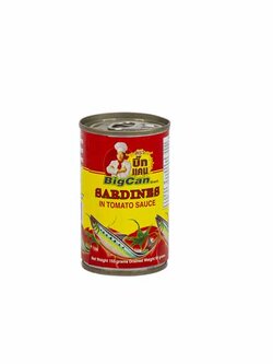 Caned fish sardines size 155 g - Big can