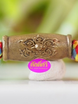 ลูกสะกดหน้าท้าเวสสุวรรณ รุ่นโภคทรัพย์มหาเศรษฐี เนื้อทองระฆังเก่า