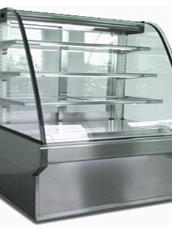 ตู้แช่เค้ก แบบกระจกโค้ง ขนาด 150ซม. รุ่น CK-C150