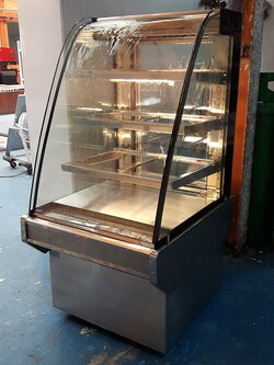 ตู้แช่เค้ก แบบกระจกโค้ง ขนาด 70ซม. รุ่น CK-C70