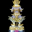 ท้าวเวสสุวรรณ รุ่นขุมทรัพย์ เนื้อสัมฤทธิ์ชุบเงินลงยาสีม่วง หลวงปู่แสน วัดบ้านหนองจิก จ.ศรีสะเกษ