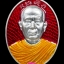 เหรียญรุ่นแรก พระอุปัชฌาย์เงิน วัดบ้านอ้อ จ.นครราชสีมา เนื้อเงินลงยาสีแดง