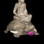 พญาเต่าเรือนรุ่นอายุยืนเฮงรับทรัพย์ เนื้อตะกั่ว อุดผงจีวร หลวงปู่แสน วัดบ้านหนองจิก จ.ศรีสะเกษ