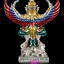 พญาครุฑ รุ่นมหาธนสารสมบัติ(เจ้าสัว) หลวงพ่อโปร่ง วัดถ้ำพรุตะเคียน จ.ชุมพร เนื้ออัลปาก้าลงยา