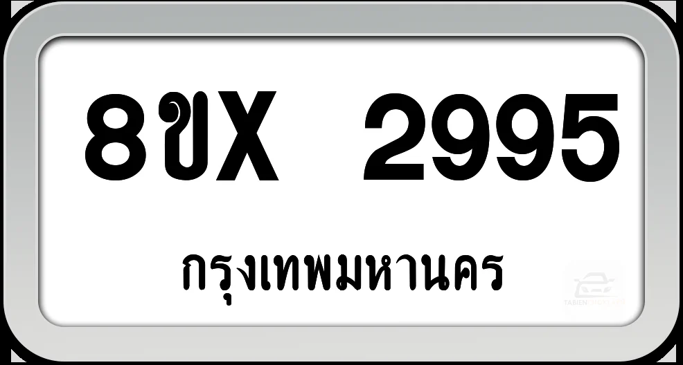 8ขx 2995 ทะเบียนรถ กทม.