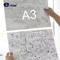 e-file แฟ้ม แฟ้มสะสมผลงาน ซองใส ขนาด A3 รุ่น 750A (1เล่ม) e-file แฟ้ม แฟ้มสะสมผลงาน ซองใส ขนาด A3 รุ่น 750A (1เล่ม)