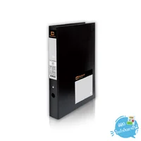 แฟ้มหนีบปกPP / F4 สัน 1 นิ้ว ตราช้าง 590PF สีดำ แฟ้มหนีบปกPP / F4 สัน 1 นิ้ว ตราช้าง 590PF สีดำ