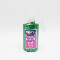 กาวกากเพชร Hawk Glitter Glue 60ml. คละสี กาวกากเพชร Hawk Glitter Glue 60ml. คละสี