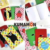สมุดบันทึก Double A x Kumamon สมุดโน้ตมีเส้น ขนาด A5 40 แผ่น