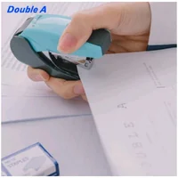เครื่องเย็บกระดาษ Double A เบอร์ 10 รุ่นลดแรงกด Free ลวดเย็บ 1 กล่อง