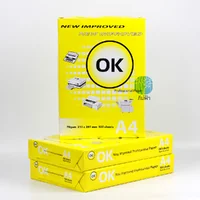 กระดาษถ่ายเอกสาร OK ขนาด A4 หนา 70 แกรม 500 แผ่น/รีม (1รีม)