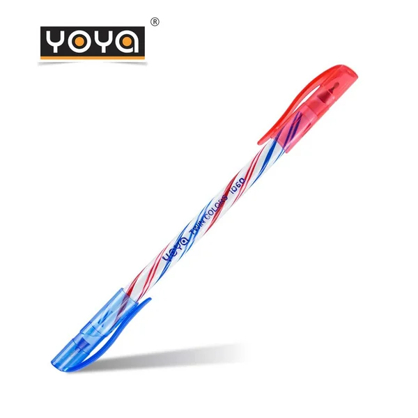 (ยกกล่อง) 50ด้าม ปากกา ปากกาลูกลื่น 2 หัว YOYA หัว 0.5มม. รุ่น 1060 image 2 (ยกกล่อง) 50ด้าม ปากกา ปากกาลูกลื่น 2 หัว YOYA หัว 0.5มม. รุ่น 1060 image 2