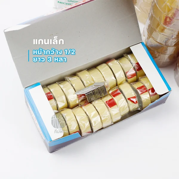 (ยกแพ็ค) เทปใส เทปกาวใส UNITAPE แกนเล็ก/แกนใหญ่ image 2