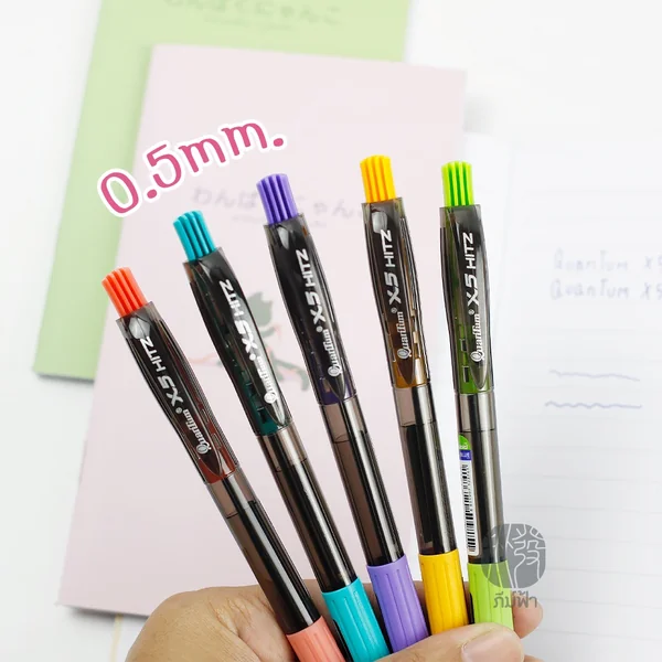 (1 ด้าม) Quantum ปากกาลูกลื่น รุ่น 007 Hitz 0.7มม. / x5 Hitz 0.5มม. image 6